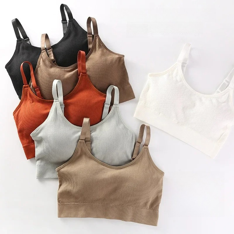 Sleep Bra Bralette - Seksowne, bezszwowe biustonosze dla kobiet, pełne